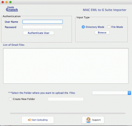Download ToolsCrunch Mac EML to G Suite Importer