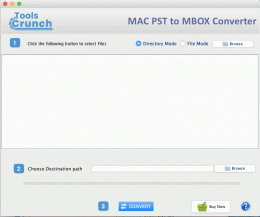 Download ToolsCrunch Mac PST to MBOX Converter