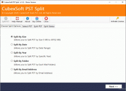 Download Split Outlook Archive by Year
