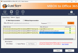Download Save MBOX File to Office 365