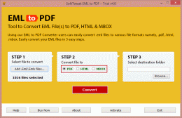 Download Multiple EML Files into Single PDF