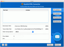 Download SysInfotools Mac EML Converter 19.0