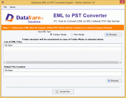 Download Toolsbaer EML zu PST Konverter Werkzeug