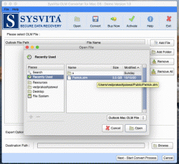 Download SysVita OLM Converter for Mac-PC 1.0