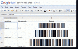 Download Sheets 2D Barcode Generator for Google