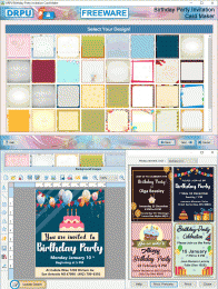 Download Freeware Birthday Invitation Card Maker