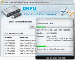 Download Bulk SMS Tool for Multi USB Modem