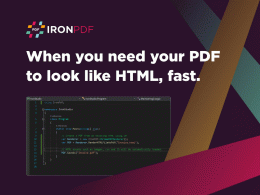 Download PDFSharp HTML to PDF