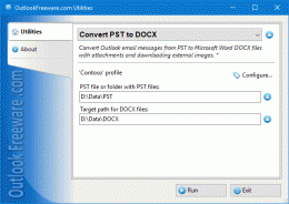 Download Convert PST to DOCX for Outlook 4.21