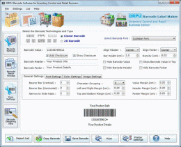Download Barcode Generator for Retail Business