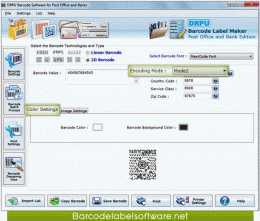 Download Barcode Software for Post Office