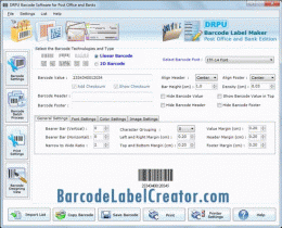 Download Post Office Barcode Creator