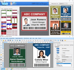 Download Excel Bulk ID Badges Designing Software