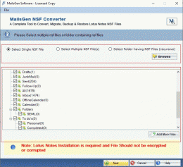 Download MailsGen NSF Converter 1.0