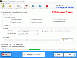 Download SysInspire PST Merge and Join Software 2.5