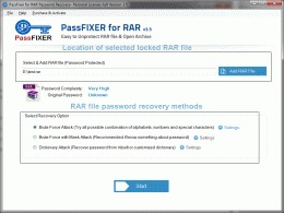 Download PassFixer RAR Password Recovery Software