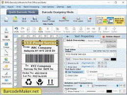 Download Barcode Maker Post Office