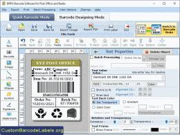 Download Postal Barcode Labels Tool