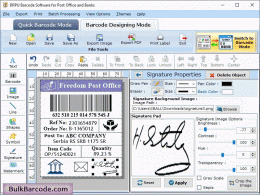 Download Postal and Banking Barcode Software