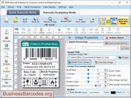 Download Inventory 2D Barcode Label