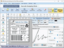 Download Post Office Bank Barcode Software 7.3.7