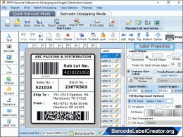 Download Packaging Barcode Creator Software 7.4.1.2