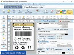 Download Barcode Generator for Post Office