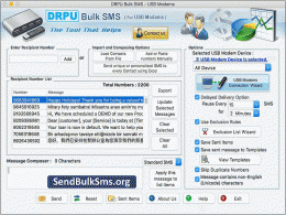 Download Mac Send Bulk SMS for USB Modem