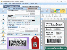Download PDF417 Barcode Tracking Data