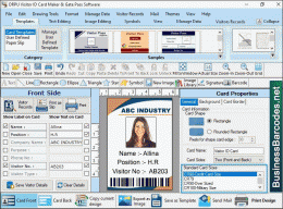 Download Visiting ID Card Designing Software 9.1.3.7