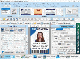 Download Visitor ID Card Designing Software 7.1.9.3