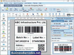 Download Code 128 Barcode Generator Software