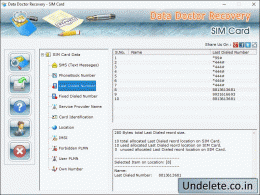 Download SIM Card Data Undelete Software