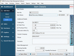 Download Purchase Order Tracking Software