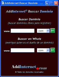 Download AddInternet Buscar Dominio