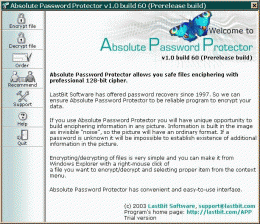 Download Absolute Password Protector