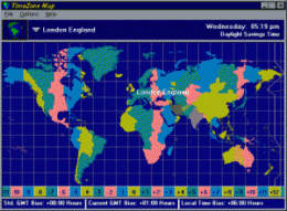 Download Time Zone Map