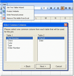 Download Excel Join (Merge, Match) Two Tables Software