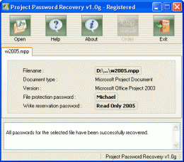 Download Project Password Recovery